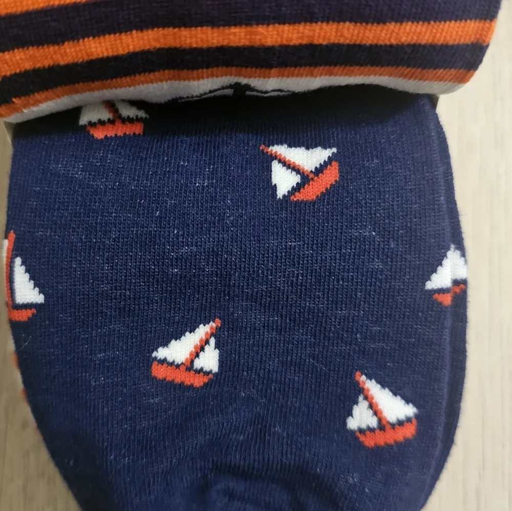 Women's Old Navy Nautical Print No-Show Socks 7 Pk - Picture 6 of 8